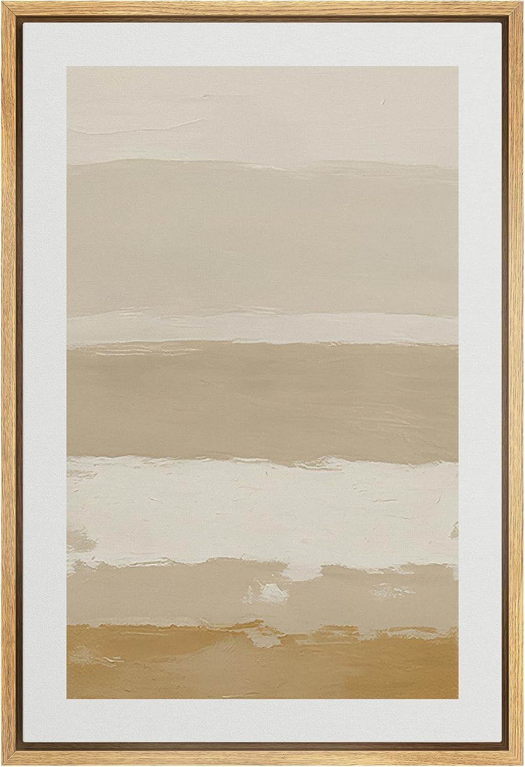 Framed Luxe Fabric Wall Art — 24" — 36L" x 24W"