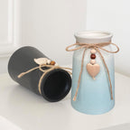 Boho Black Flower Vase - View 6