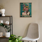 Black Canvas Wall Art — 10" - View 4