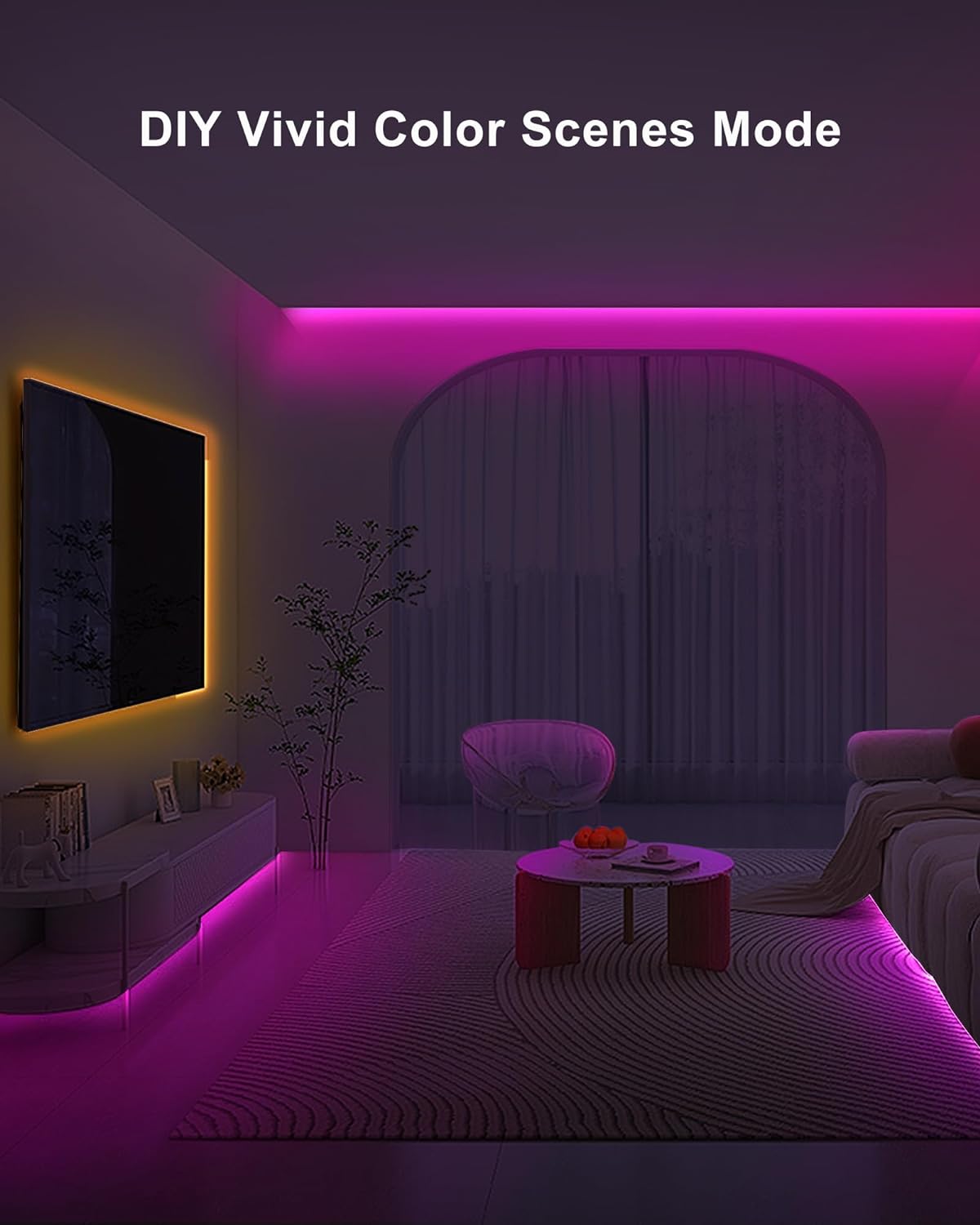 Dimmable Metal LED Strip Lights - View 5