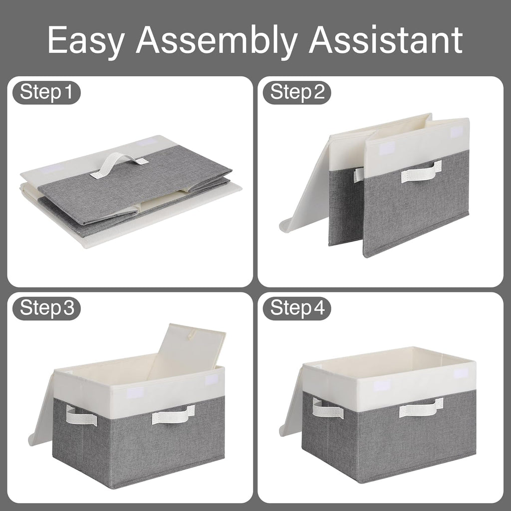 Beige Storage Bin - View 8