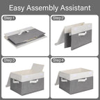 Beige Storage Bin - View 8