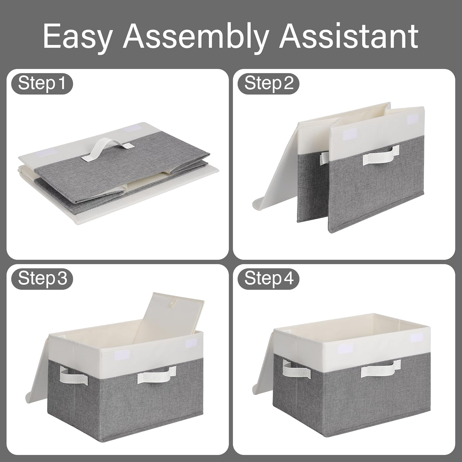 Beige Storage Bin - View 8