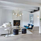 Adjustable Luxe Black Chandelier — 6-Light - View 3