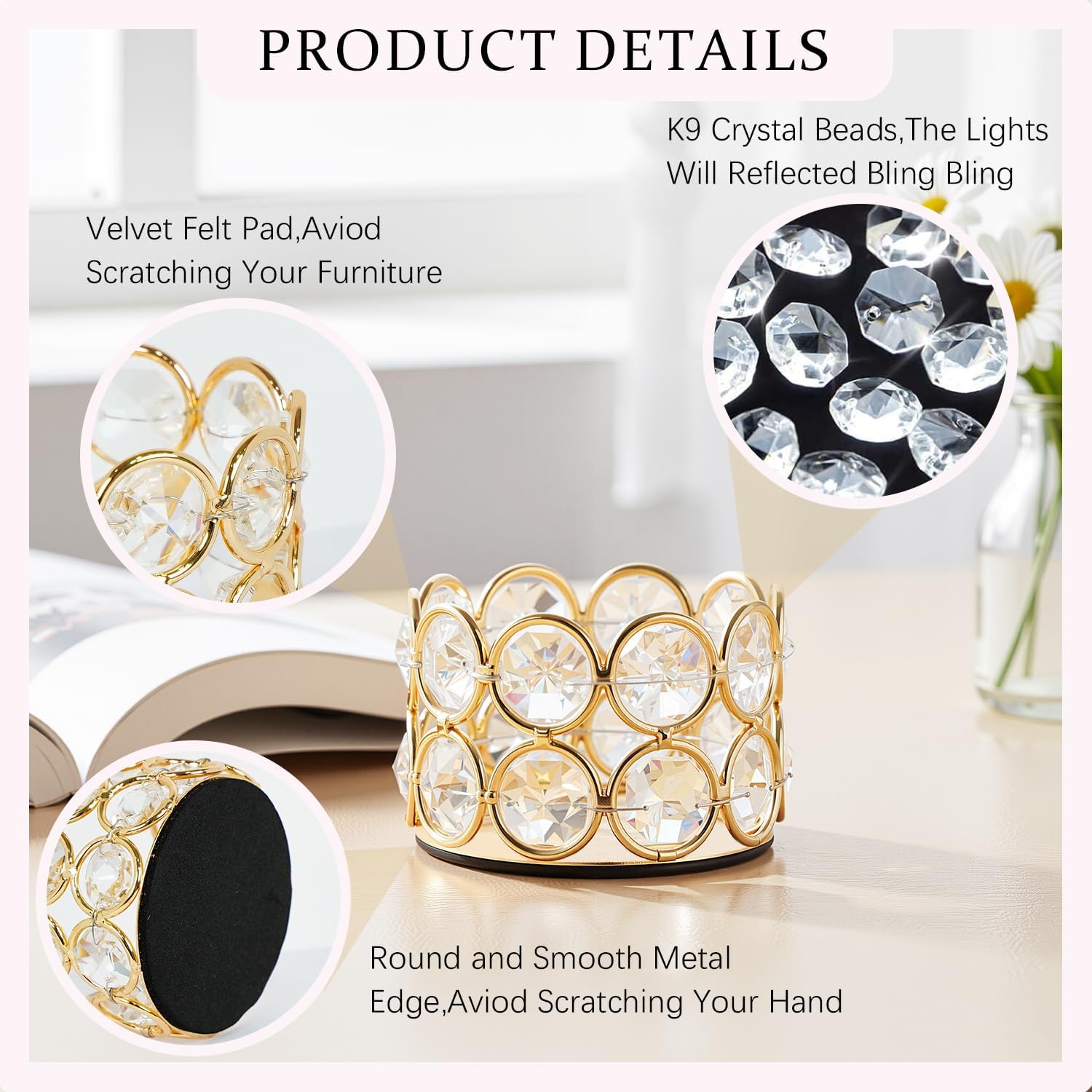 Luxe Gold Candle — Set of 12 - View 4