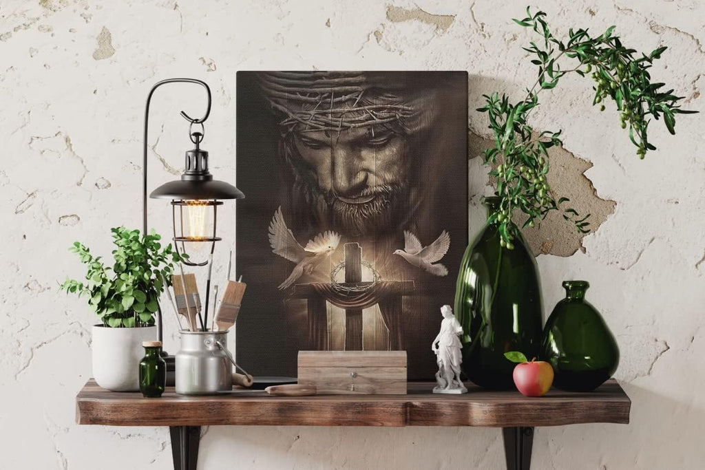 Black Canvas Wall Art — 28" - View 4