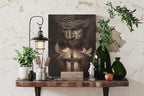 Black Canvas Wall Art — 28" - View 4