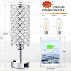 Dimmable Luxe Black Table Lamp — Set of 2 - View 4