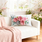 Velvet Boho Fabric Throw Pillow Cover — 20" - View 8