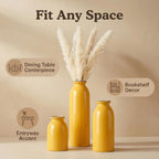 Farmhouse Blue Decorative Vase — Set of 3 - View 4