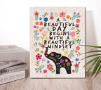 Boho Red Wall Decor - View 5