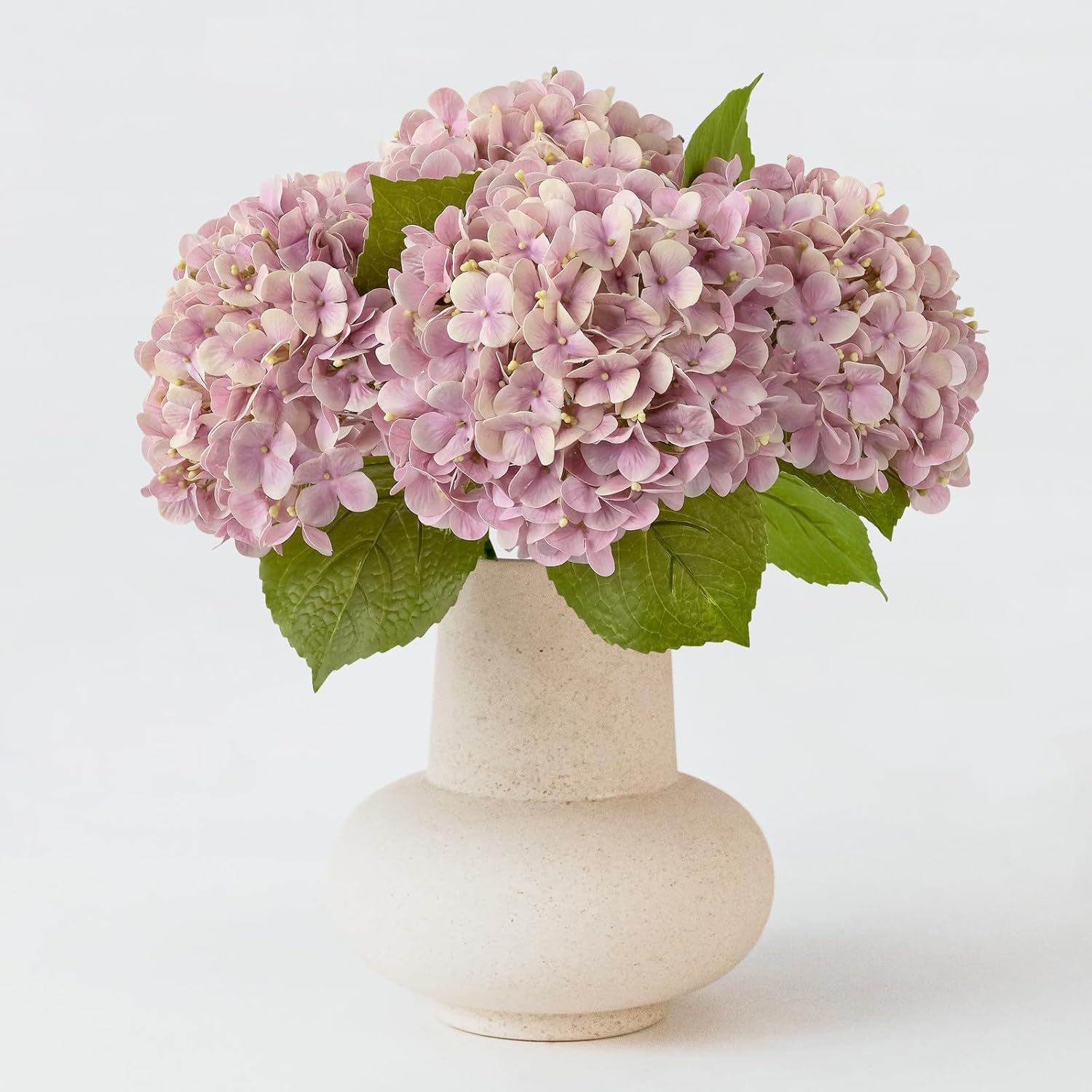 Boho Blue Artificial Flowers — 20" — Light Pink