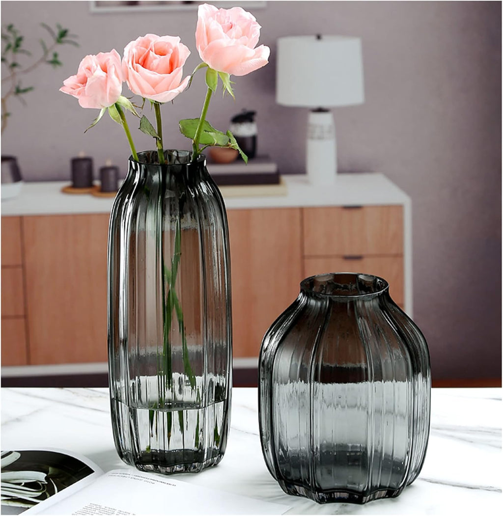 Farmhouse Blue Vase — 8.0" - View 5