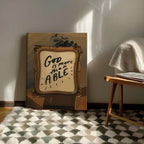 Framed Black Wall Decor — 16" - View 4
