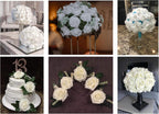 Black Artificial Flowers - View 6