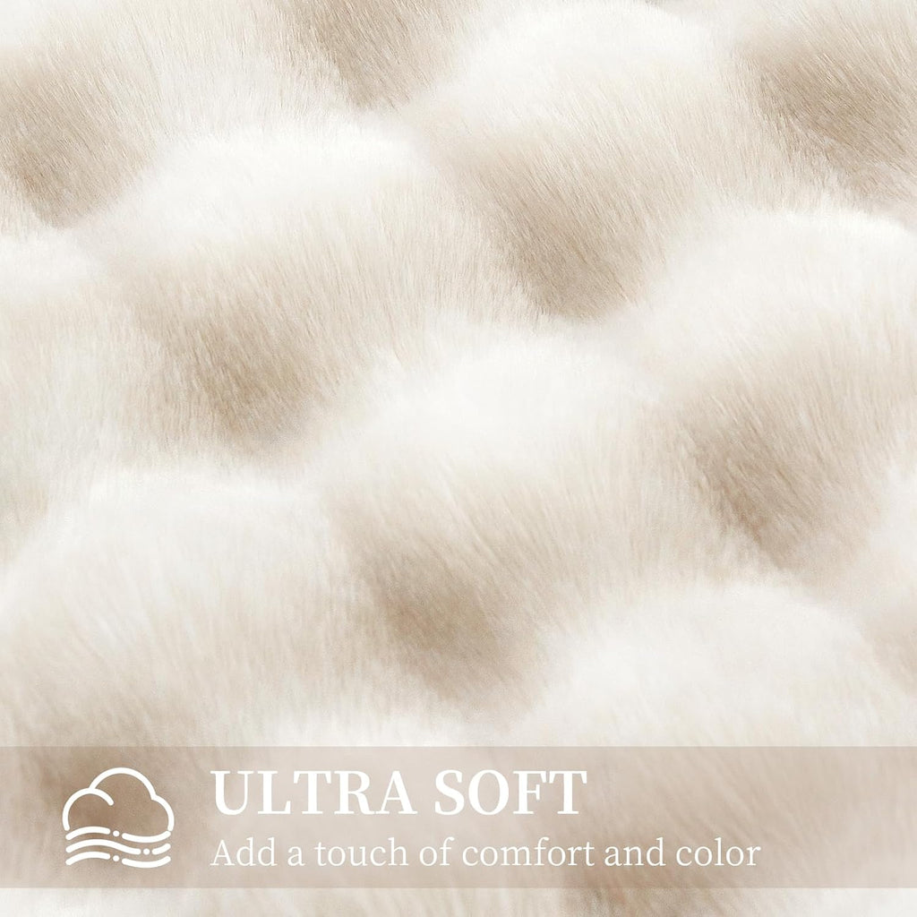 Beige Throw Pillow — 50" - View 9