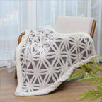 Beige Throw Pillow — 51" - View 3