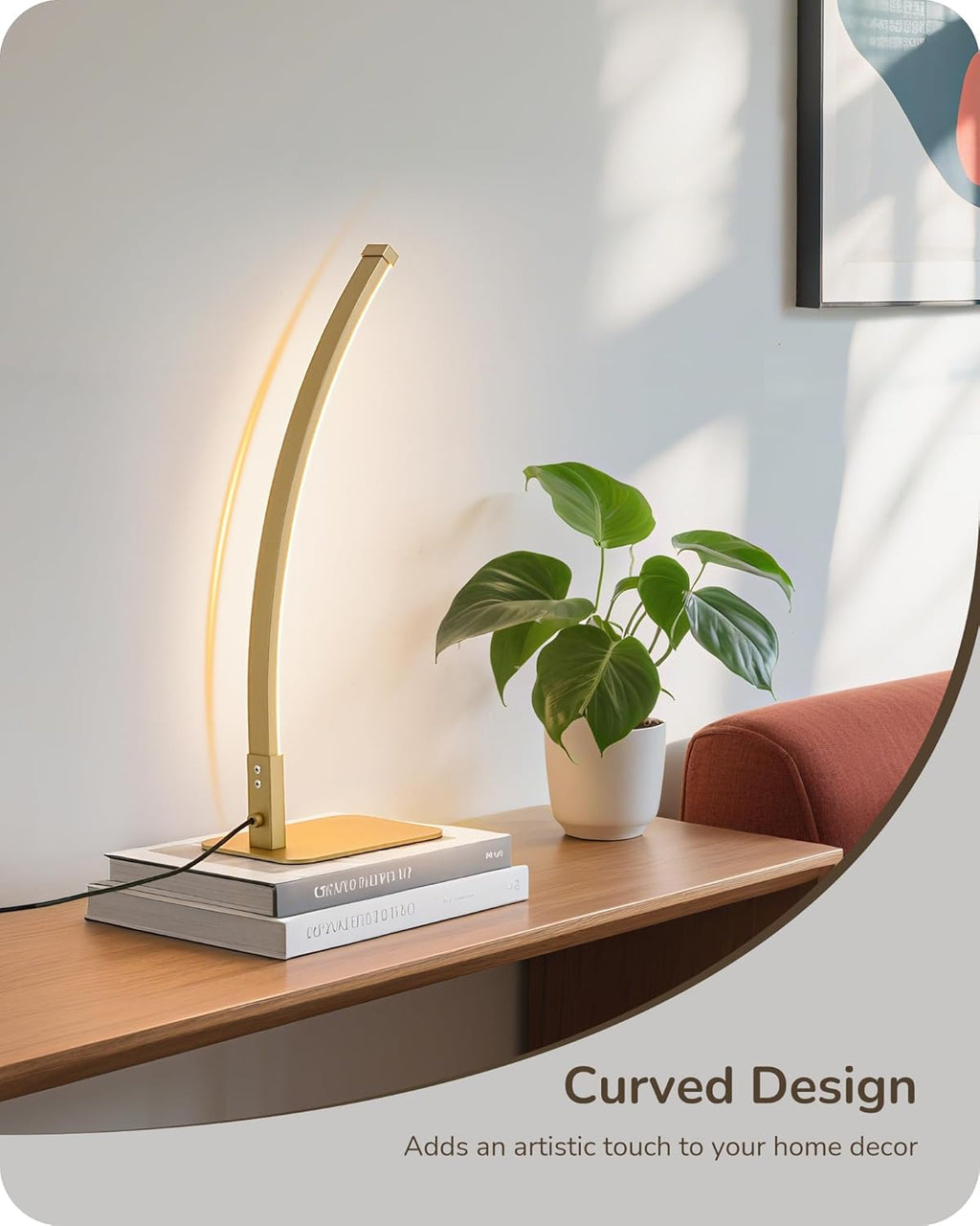 Luxe Black Bedside Lamp - View 2