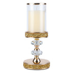 Luxe Glass Pillar Candle