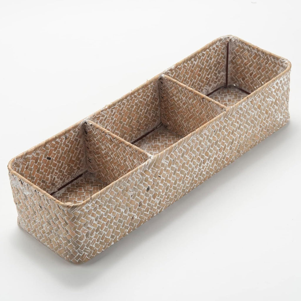 Boho Beige Storage Basket — 6" - View 3