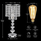 Dimmable Luxe Gold Bedside Lamp - View 2