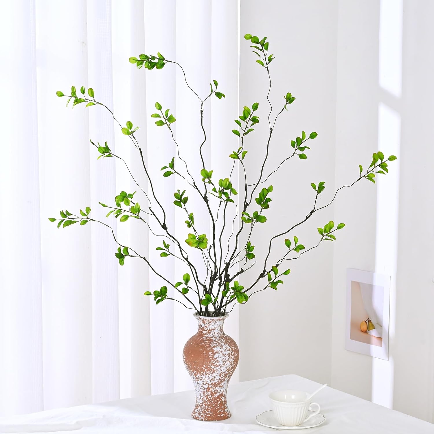 Green Faux Plant — Green