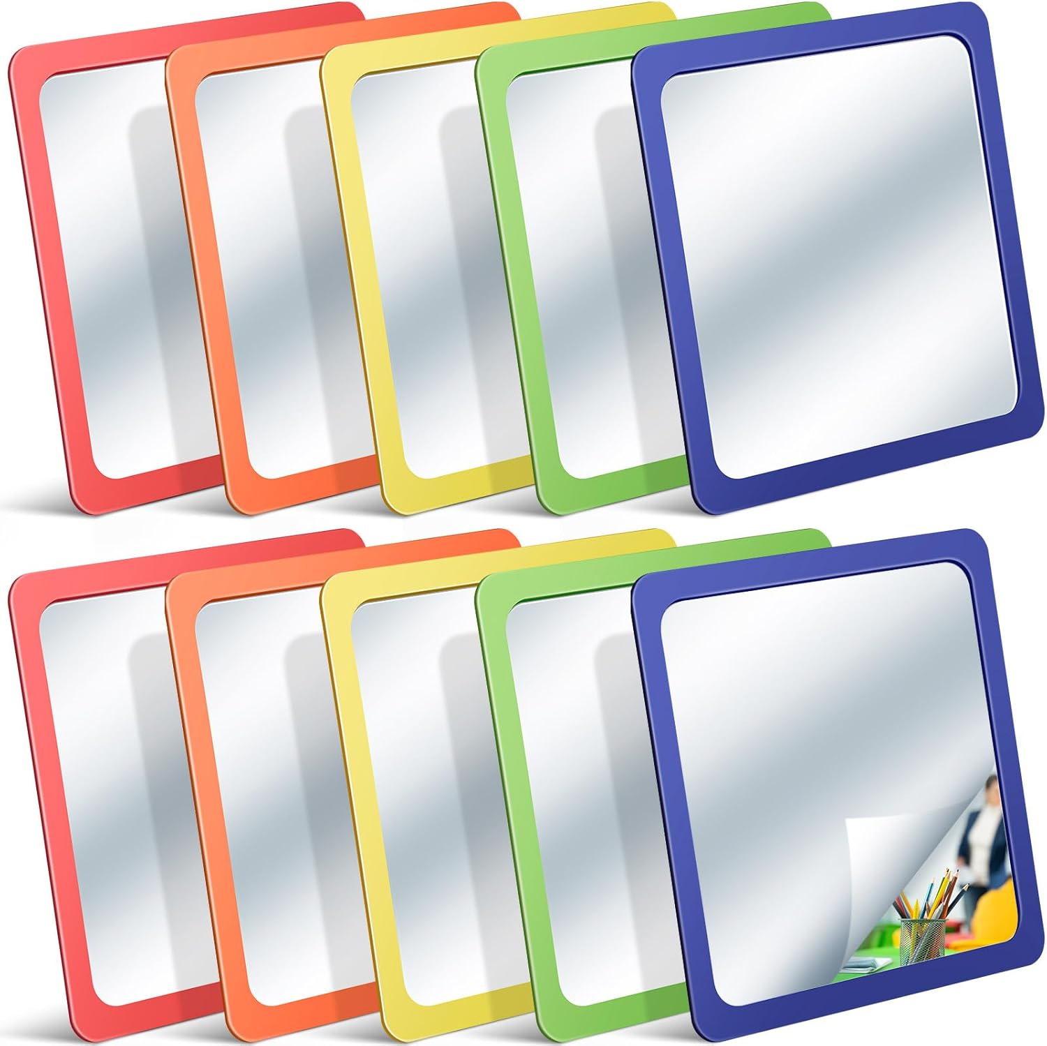 Blue Mirror — 6" — Multi Color