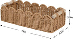 Beige Storage Basket — 14" - View 4