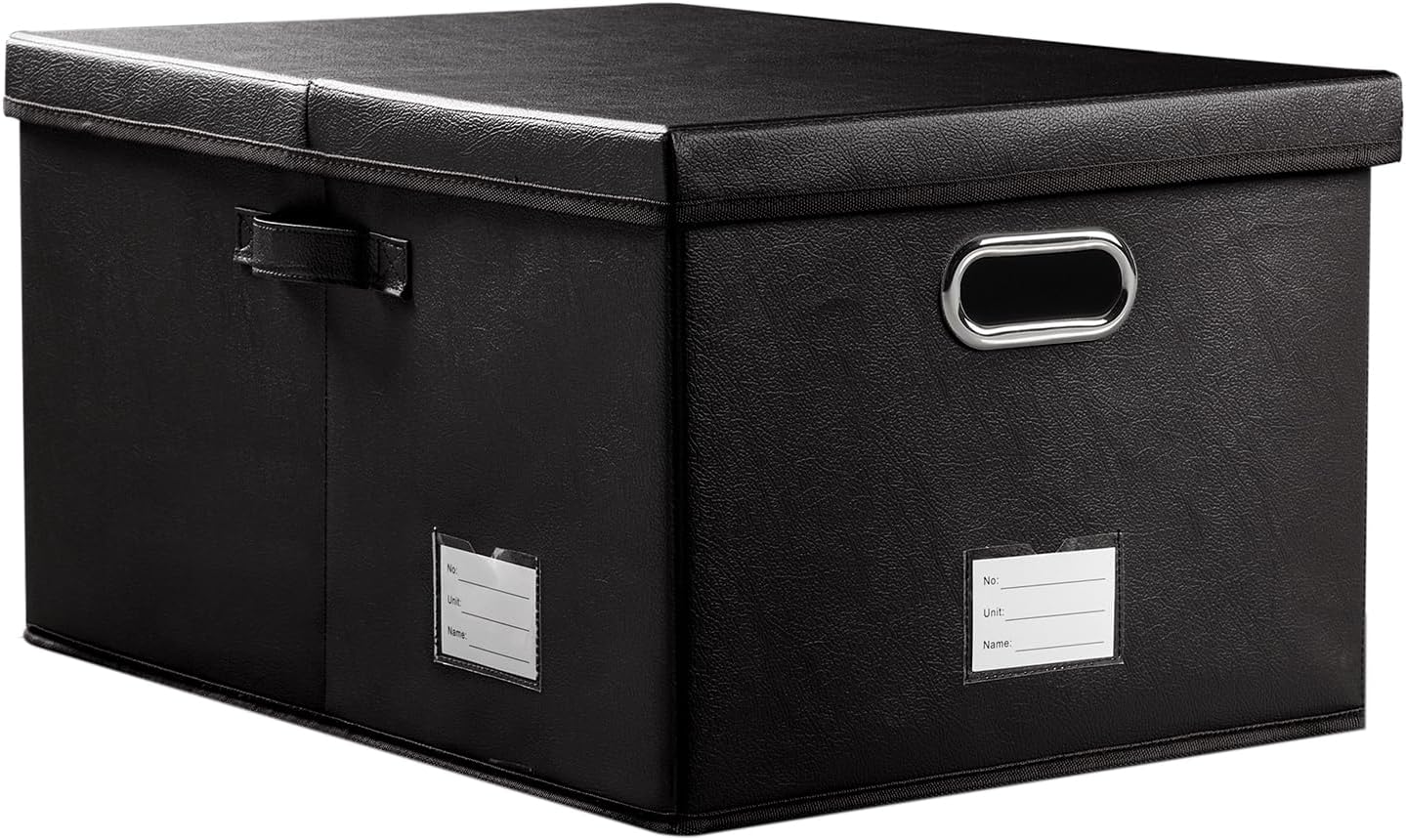 Black Storage Bin — 7x11 — Black