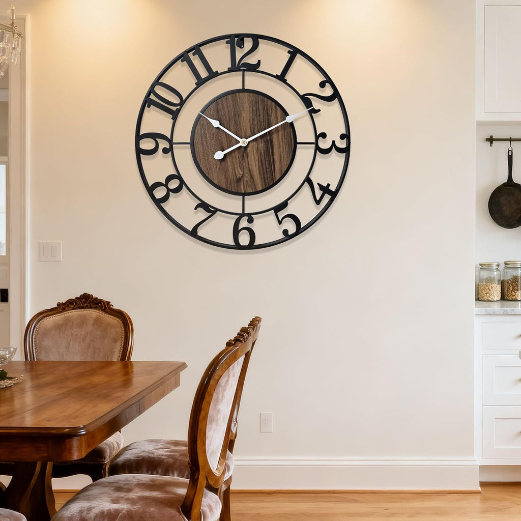 Battery Operated Farmhouse Black Wall Art — 30" - View 4