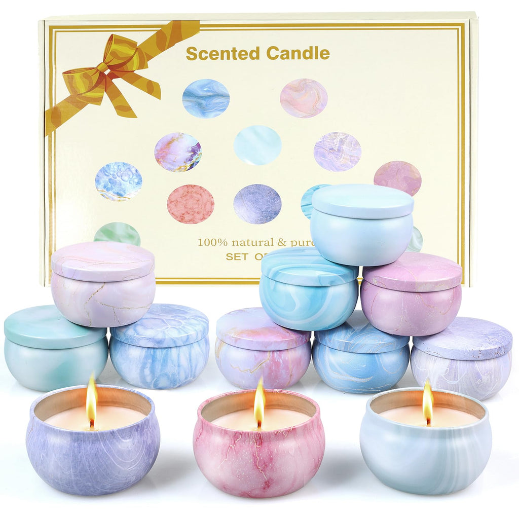 Soy Wax Metal Scented Candle
