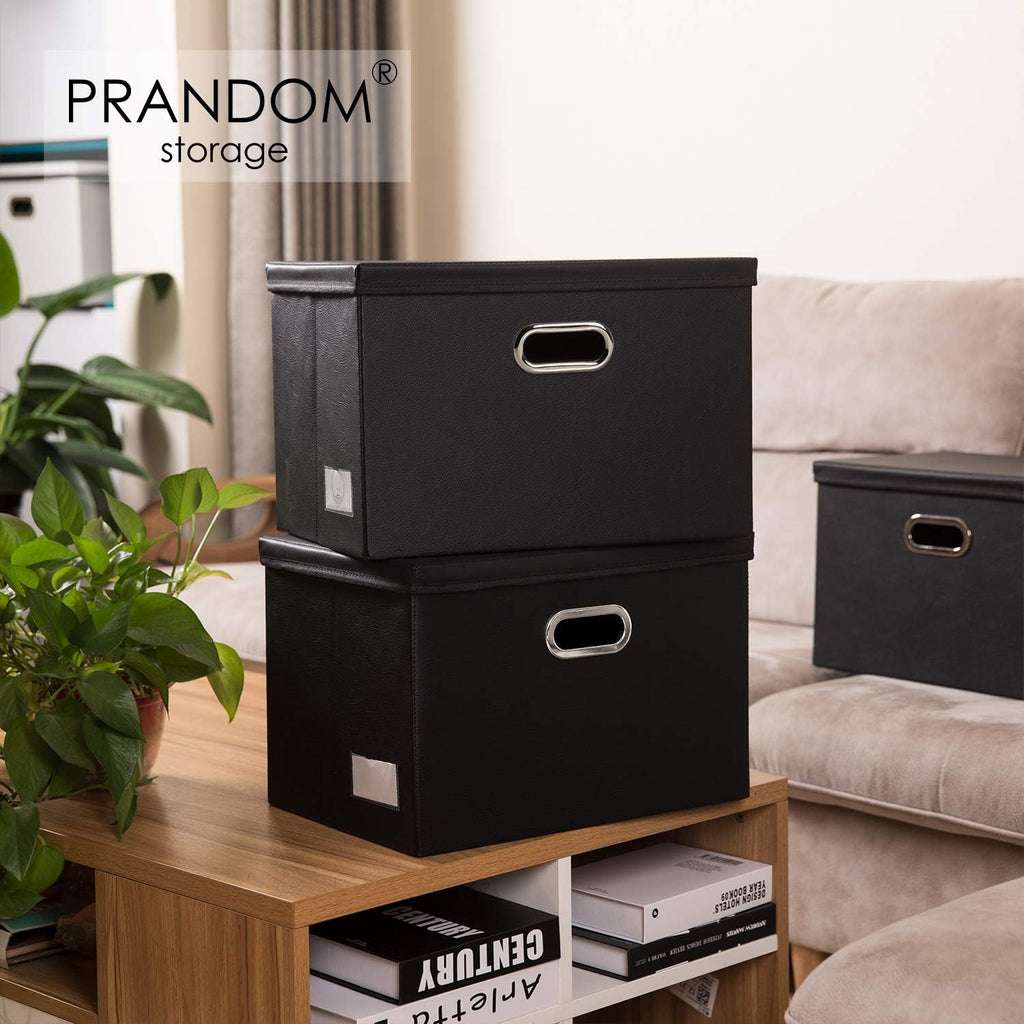 Black Storage Bin — 7x11 - View 2