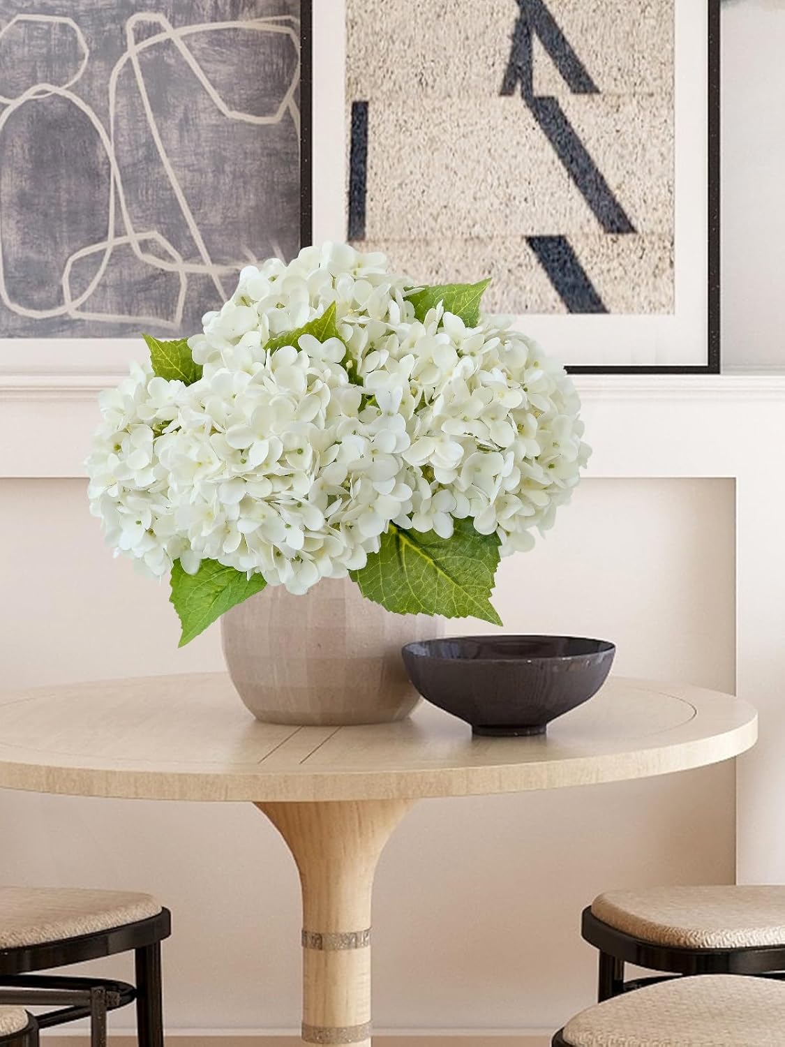 Boho Blue Artificial Flowers — 20" - View 2
