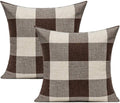 Boho Beige Throw Pillow Cover — 18" — 24" x 24" (Pack of 2)