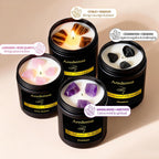 Soy Wax Luxe Wood Scented Candle - View 7