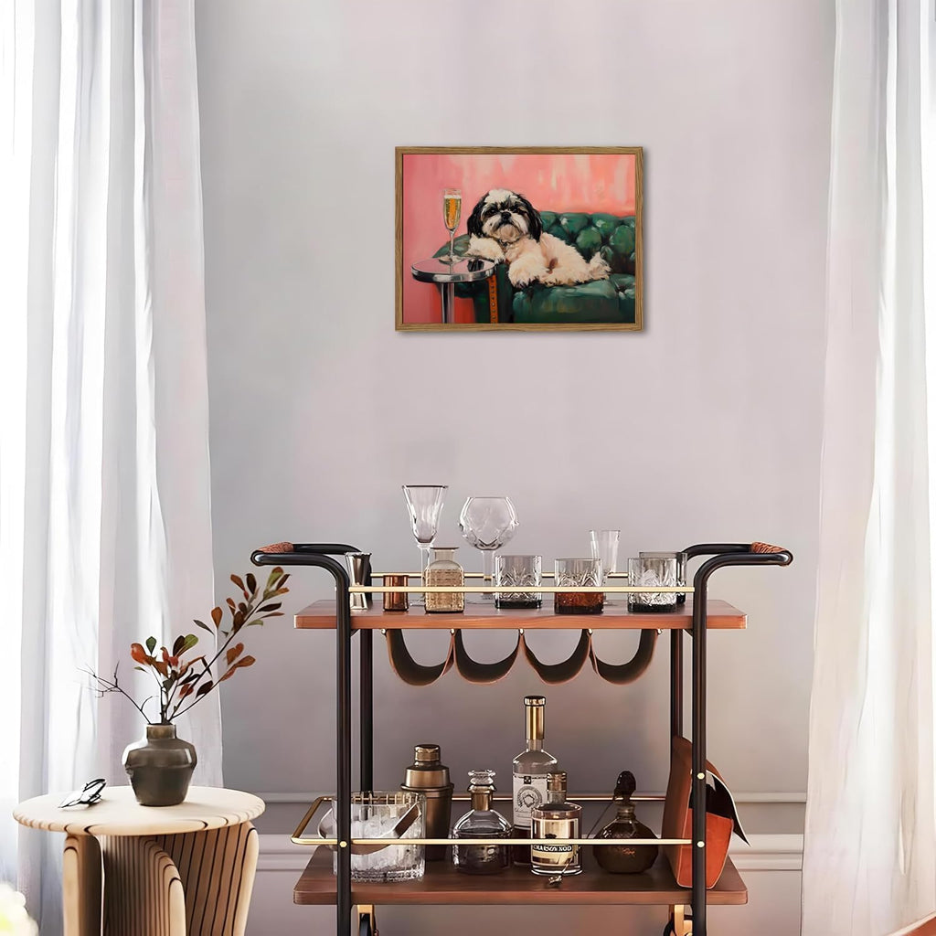 Framed Black Wall Decor — 16" - View 4