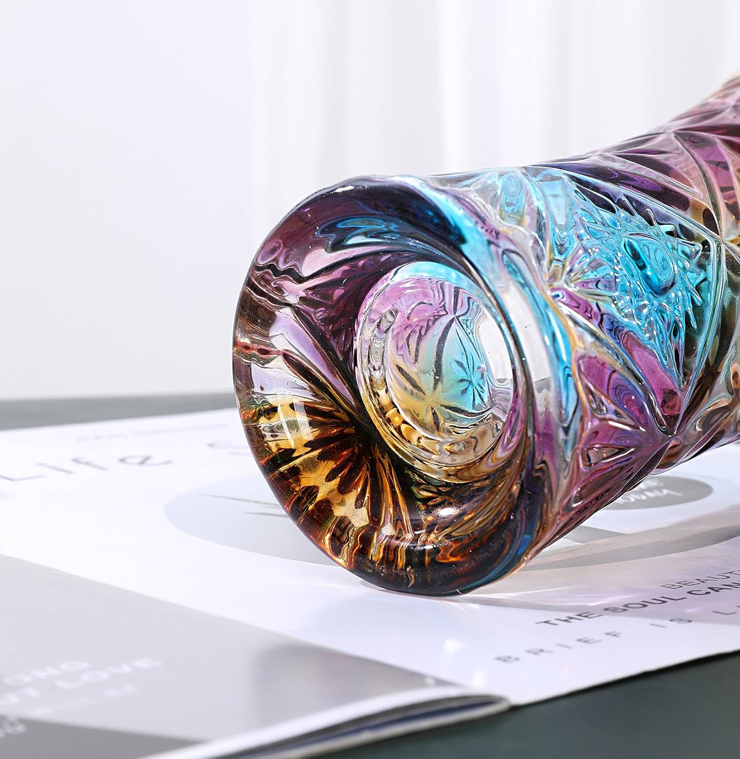 Glass Flower Vase - View 3