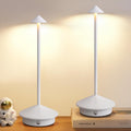 Cordless Modern Black Desk Lamp — Set of 2 — White (2 Pack)