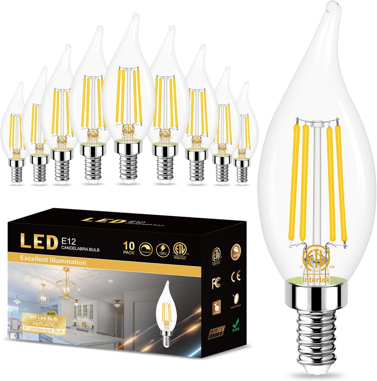 Dimmable Beige Smart Bulb — Set of 1 — 2700k Soft White