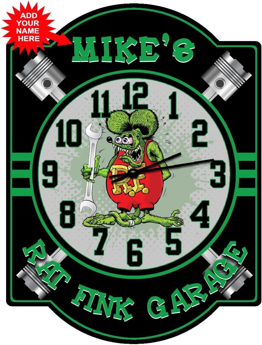 Green Wall Clock - View 2