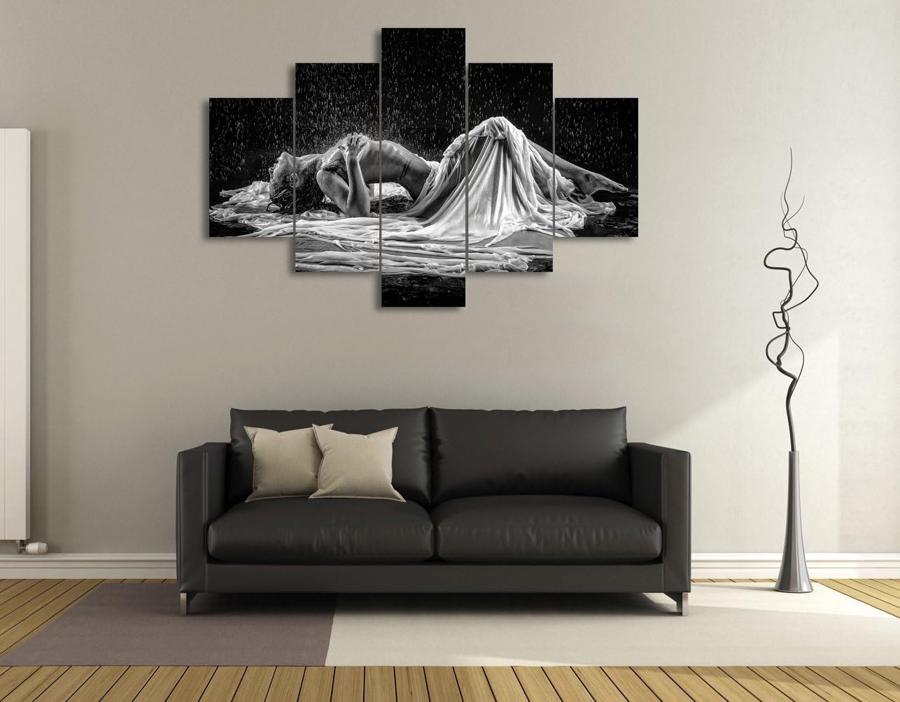 Framed Metal Wall Art — 60" — Artwork-07
