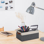 Beige Storage Bin — 11.8" - View 7