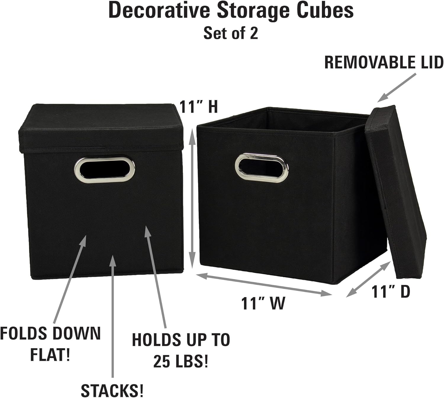Storage Basket — Set of 1 - View 3
