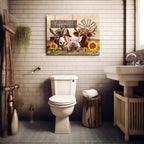 Farmhouse Brown Wall Decor — 12" - View 5