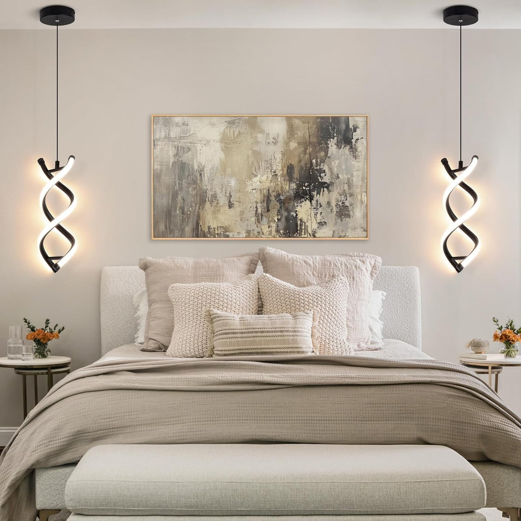 Dimmable Modern Black Pendant Light - View 8