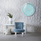 Battery Operated Modern Black Wall Clock — 12" - View 4