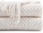 Beige Throw Pillow — 50" — Cream