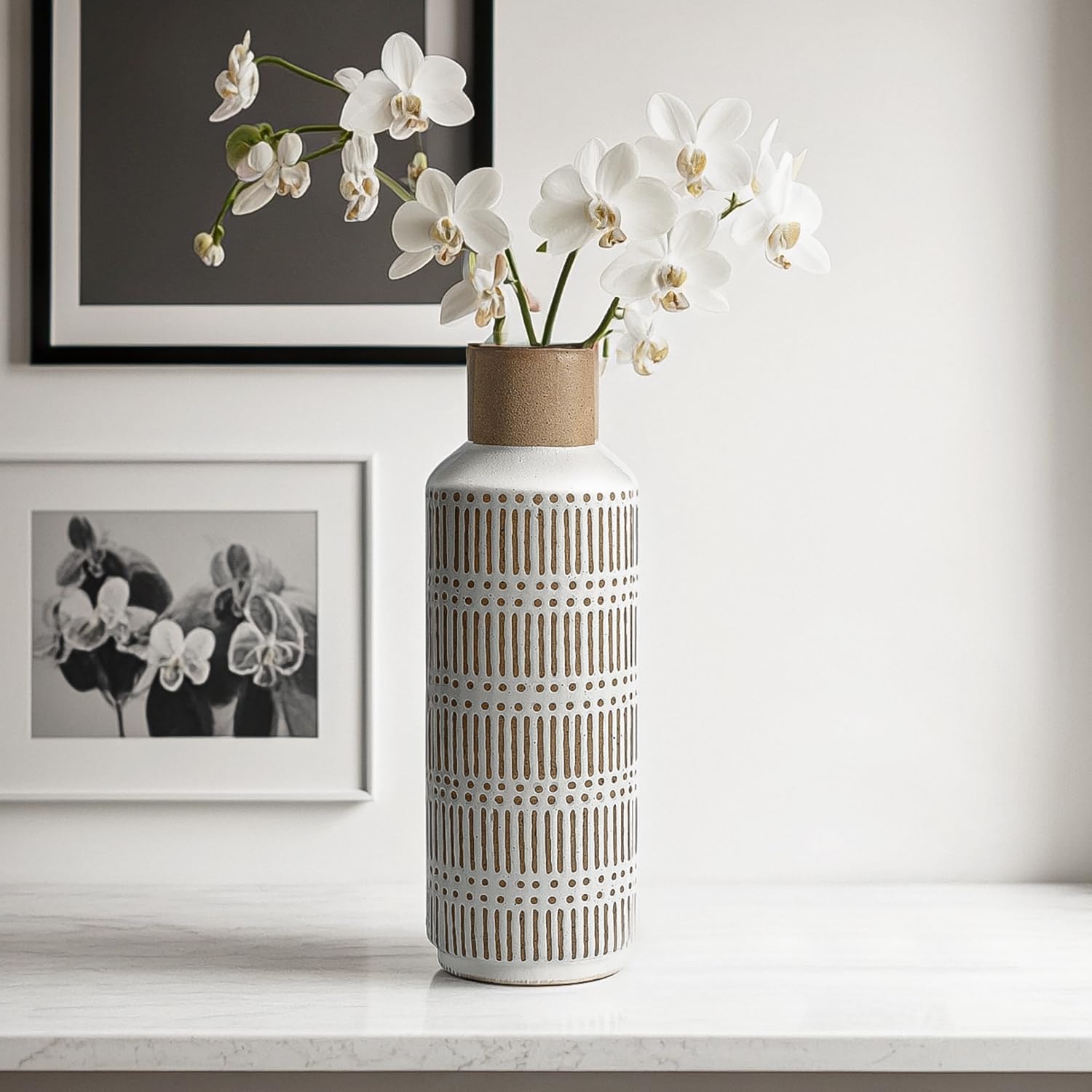 Vintage Farmhouse Black Artificial Plant — 11.02" - View 3