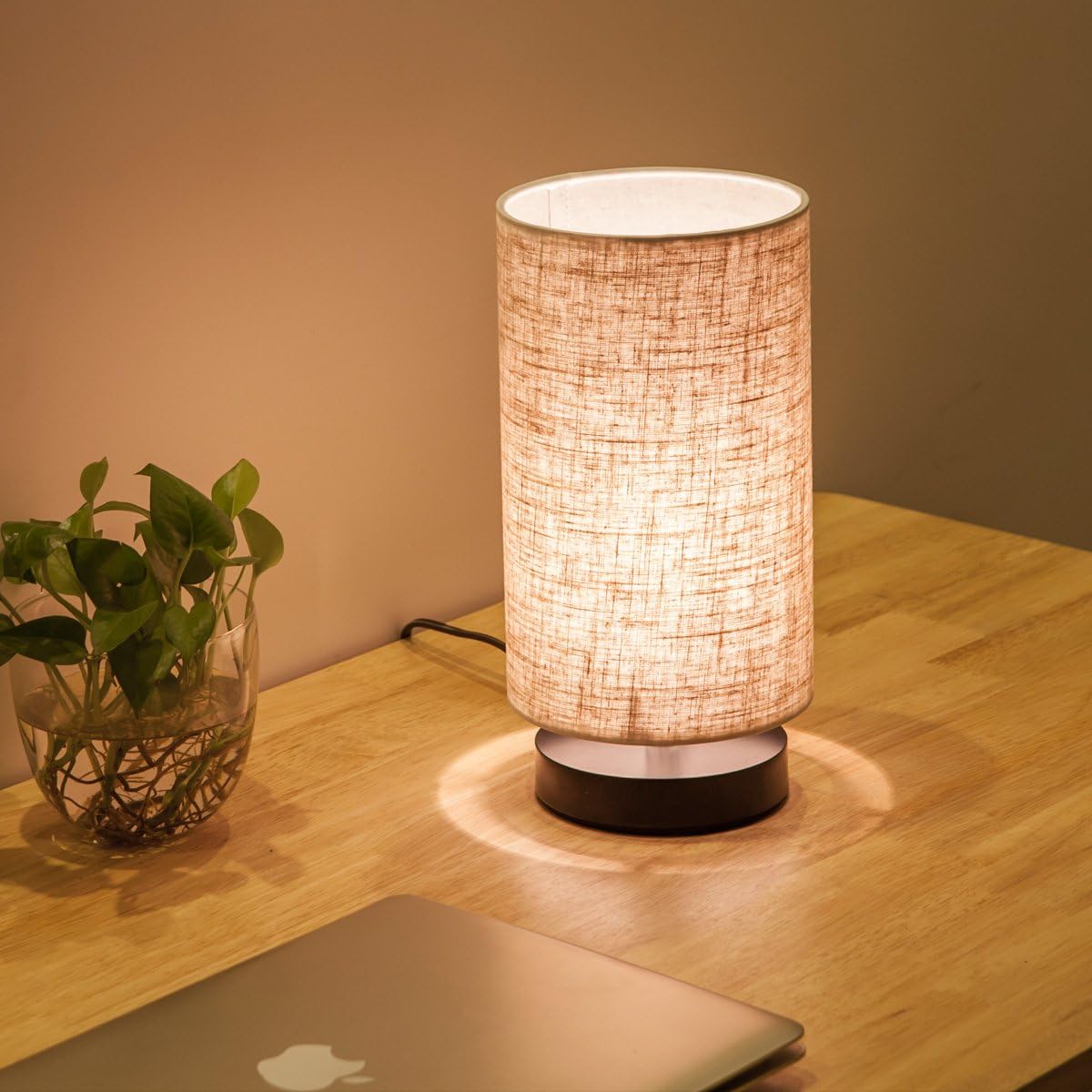 Wood Desk Lamp - View 2