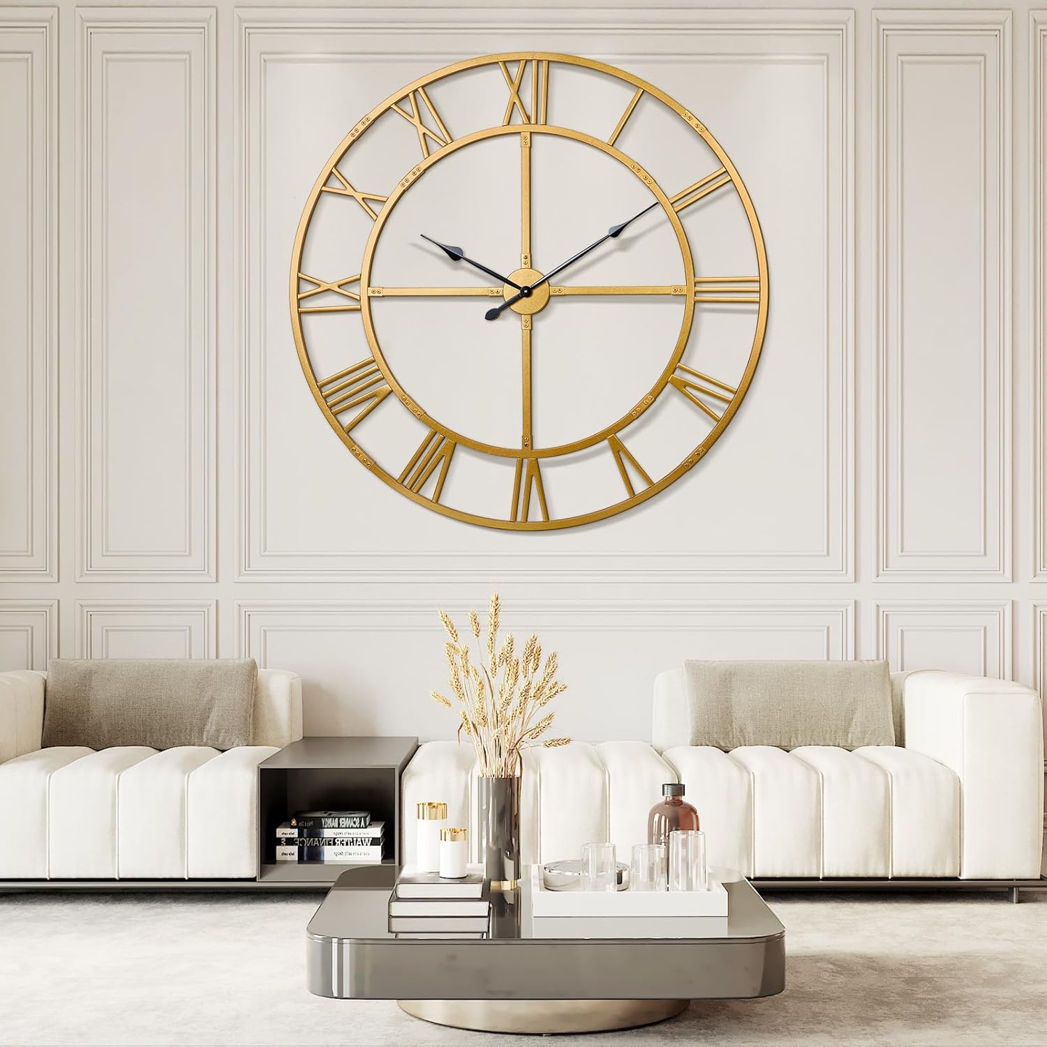 Oversized Farmhouse Black Wall Art — 32" — 60inch